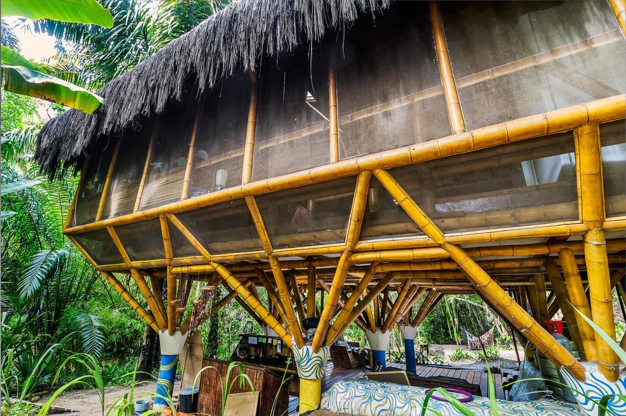 Universo Pol Bamboo Hostel Morro de Sao Paulo Exterior photo