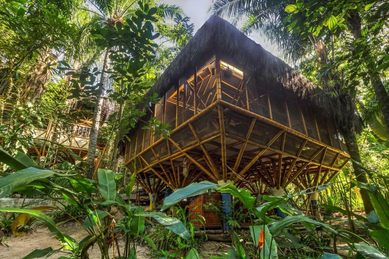 Universo Pol Bamboo Hostel Morro de Sao Paulo Exterior photo